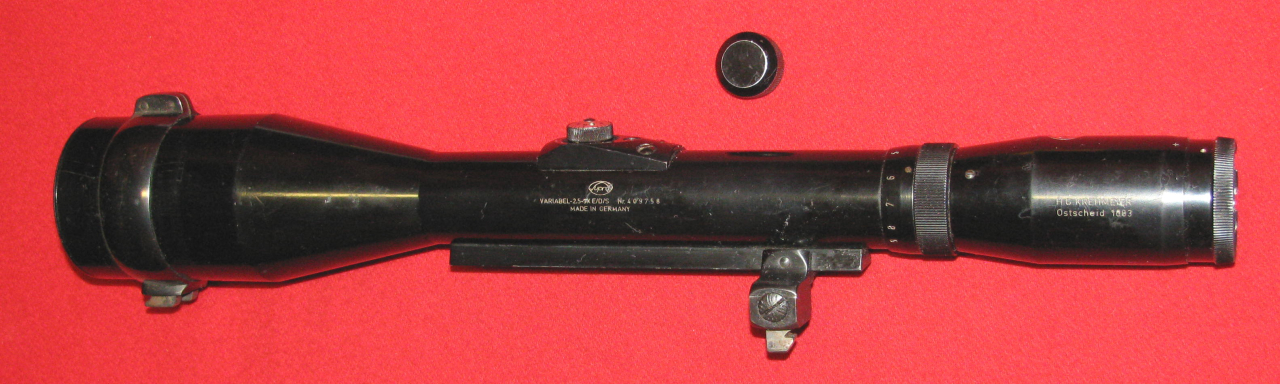 ZF / Zielfernrohr, ein NICKEL SUPRA 2,5 - 9 x 50 mit dem seltenen Absehen 4 – Bild 1