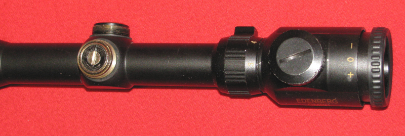 ZF / Zielfernrohr, ein EDENBERG 3 - 9 x 50 E mit dem Absehen 4 und einem Leuchtpunkt – Bild 3