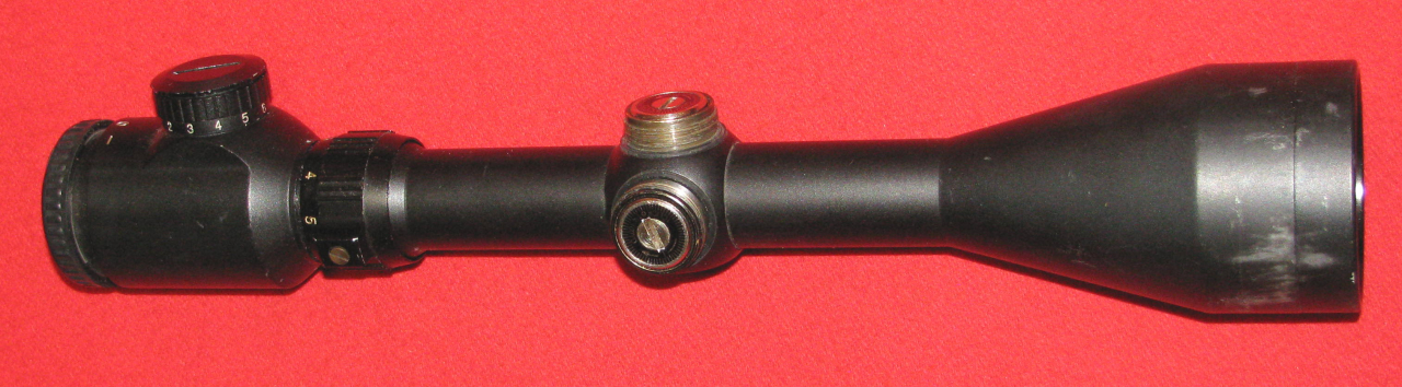 ZF / Zielfernrohr, ein EDENBERG 3 - 9 x 50 E mit dem Absehen 4 und einem Leuchtpunkt – Bild 4