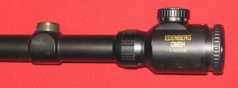 ZF / Zielfernrohr, ein EDENBERG 3 - 9 x 50 E mit dem Absehen 4 und einem Leuchtpunkt – Bild 2