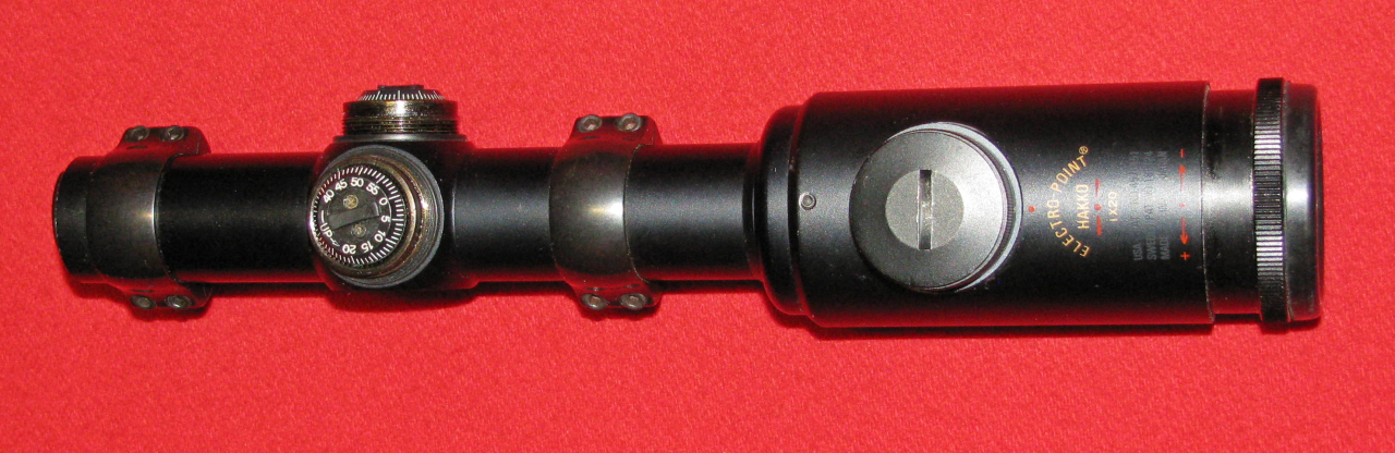 ZF / Zielfernrohr, ein HAKKO Electro - Point 1 × 20 mit dem Absehen / Beschreibung – Bild 2