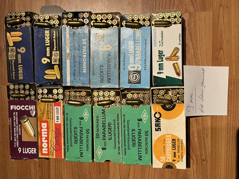 Munition 9 mm – Bild 1