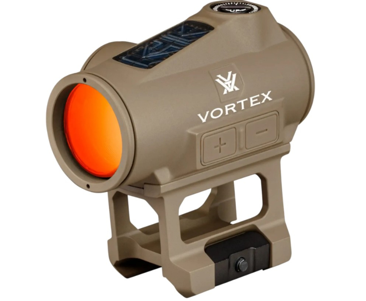Vortex Crossfire II Red Dot 2MOA Solar TAN Reflexvisier Versandkostenfrei CF2-RD2-SLR-T – bilde 1