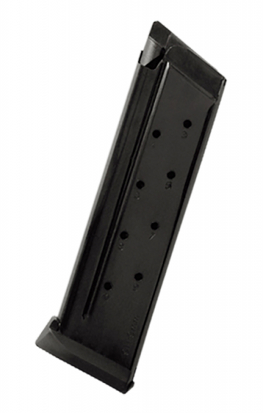 ACT MAG 10-Schuss Ersatzmagazin Metal COLT 1911 A1 9x19 9mm Luger - brüniert blued scharz NEU 1911er – Bild 1