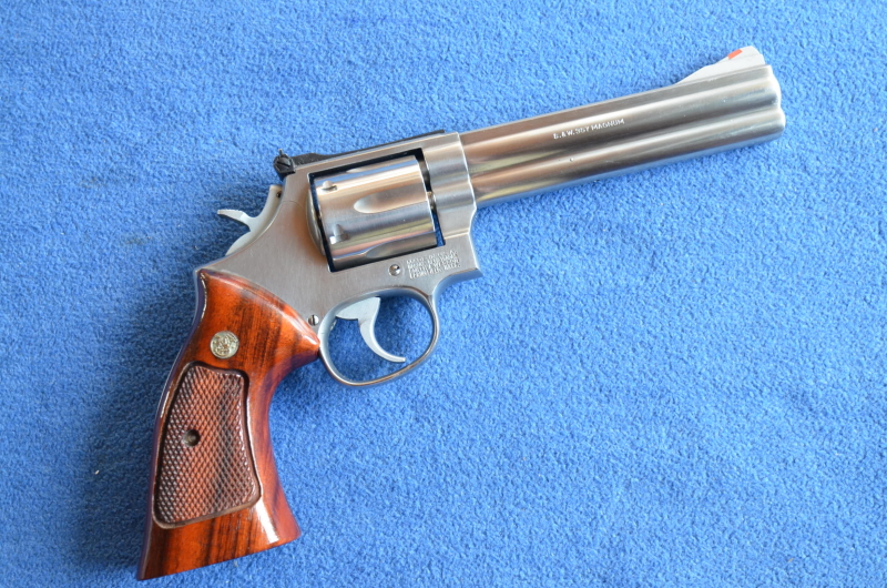 SEHR SCHÖNER REVOLVER SMITH & WESSON 686 .357 MAGNUM 6" IN BOX – Bild 1