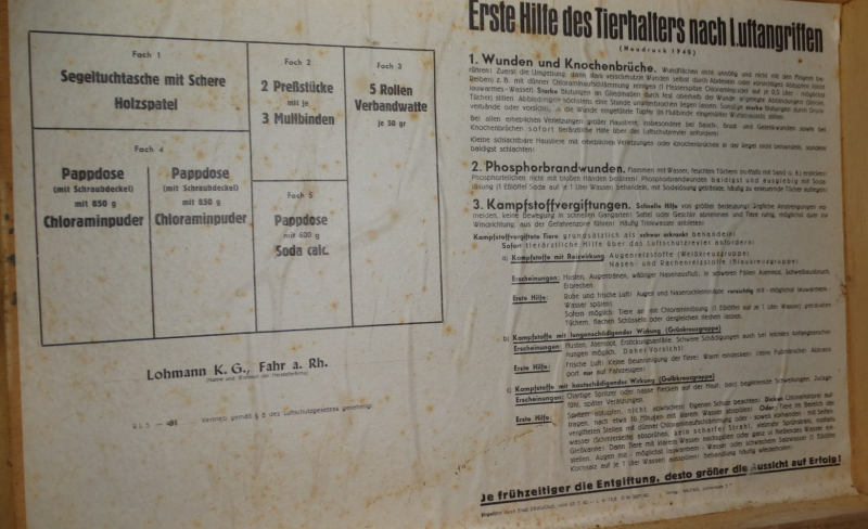 Tier - Luftschutzkasten 39 – Bild 2