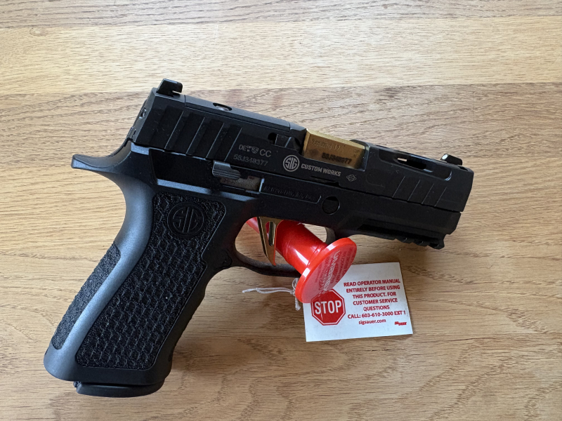 Sig Sauer Mod. P320 Spectre Gold 9 mm – Bild 1