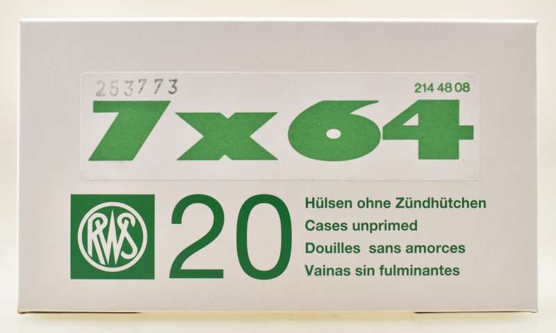 20 RWS Hülsen 7x64 – Bild 1