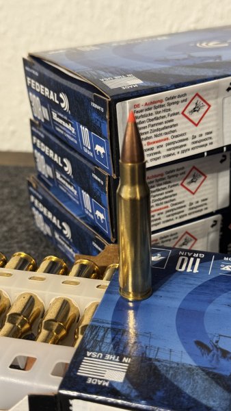80 Schuss 110gr V-Max 308Win von Federal – Bild 1