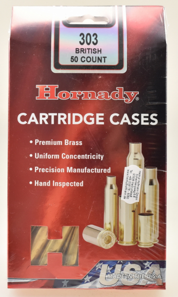 50 Hornady Hülsen .303 British – Bild 1