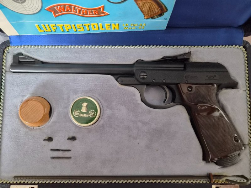 Walther LP 53 – legendäres Sammlerstück mit Original-Koffer & Zubehör – Bild 1
