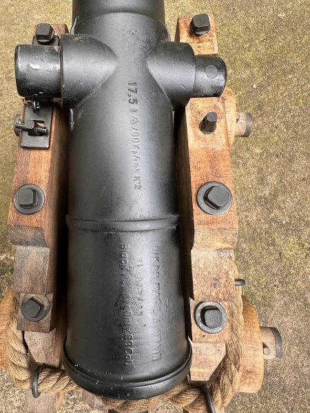 Große Kanone old Ironside cal .69 Dikar no Jukar – Bild 4