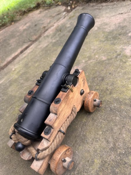 Große Kanone old Ironside cal .69 Dikar no Jukar – Bild 3