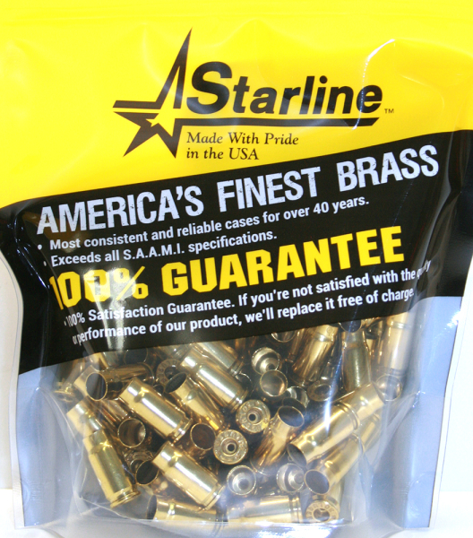 100 Stück STARLINE Wiederladehülsen .30 LUGER 7,65 PARA | NEU Boxer ohne Zündhütchen Unprimed Cases – Bild 1