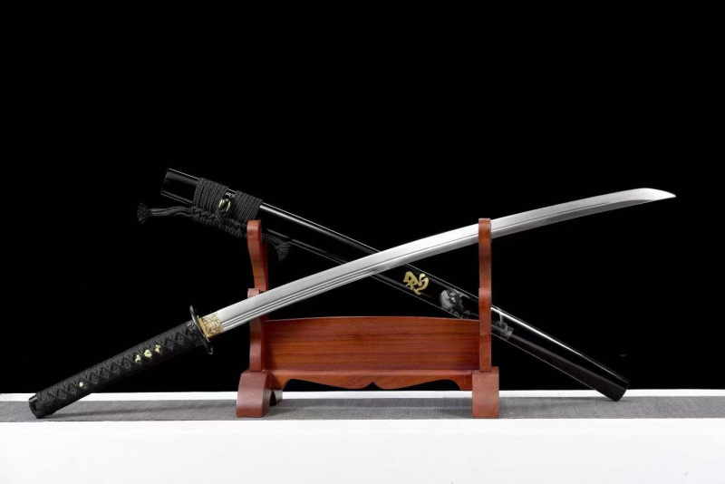 Handgeschmiedetes Katana aus 1060er Kohlenstoffstahl Samuraischwert sehr scharf!!! – Bild 1