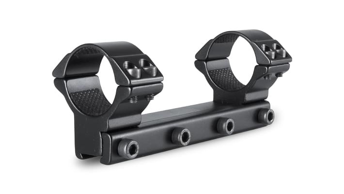 HAWKE Einteilige Match Ringmontage Aluminium - 30mm Mittelrohr Hoch für 9-11mm Prisma-Schiene NEU! – Bild 1