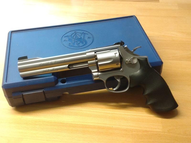 Smith & Wesson 686-4 Target Champion Lauf 6“ – .357 Magnum – sehr guter Zustand – Bild 1