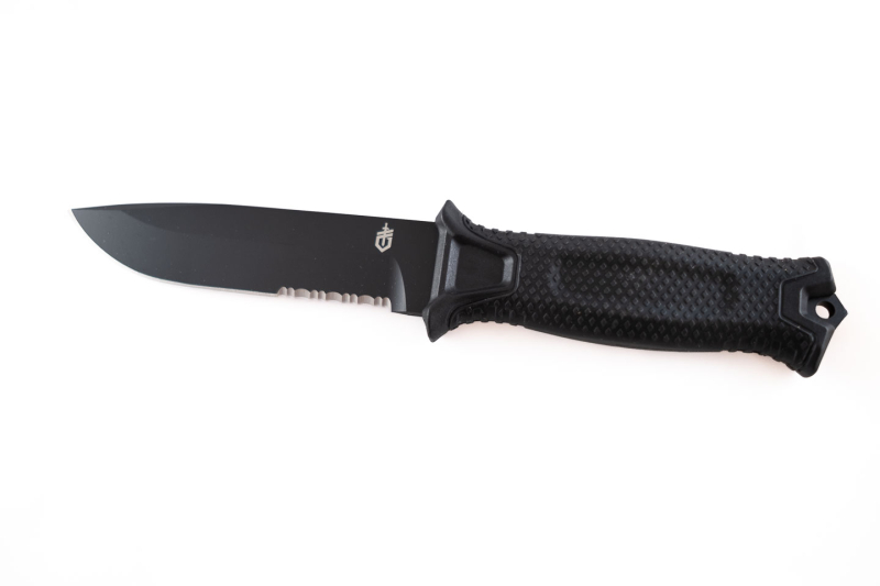 Gerber Strongarm SE Messer Schwarz - Teilwellenschliff NEU – Bild 1