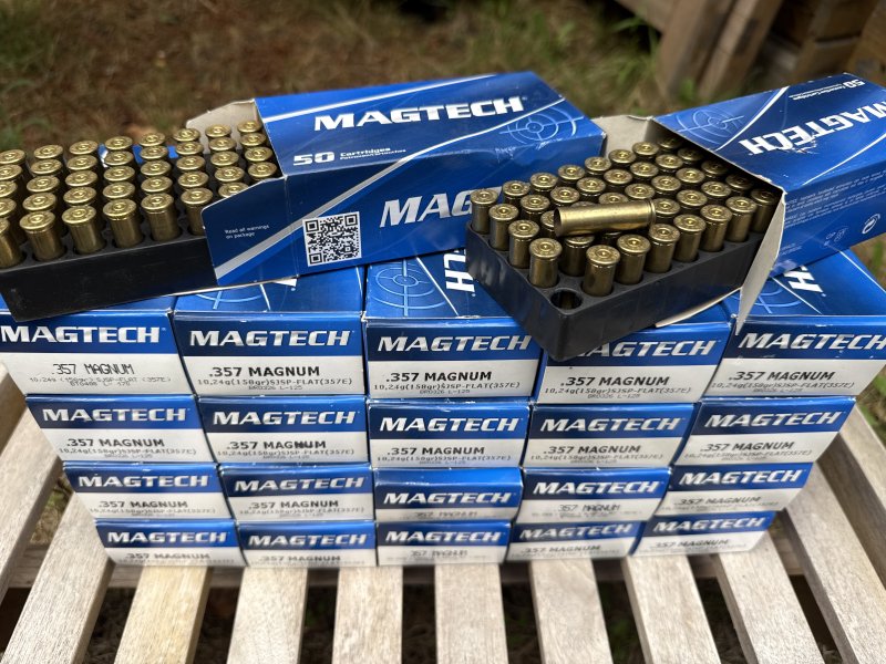 1100 Magtech Messinghülsen, .357Mag. – Bild 1
