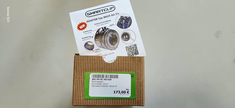Smartclip Adapter 62 mm – Bild 1