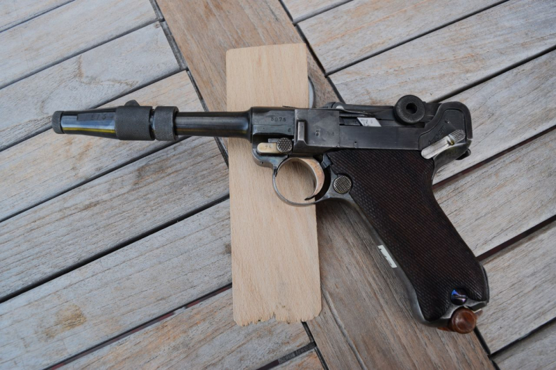 Deutschland P08 Einstecksystem für Polizei 1920 Sammlerwaffe – Bild 4