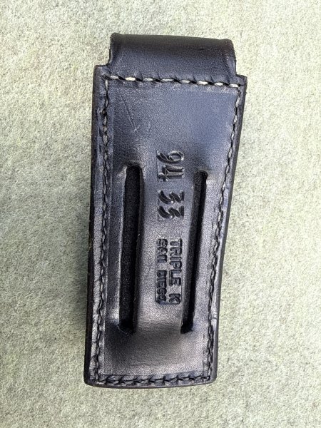 Magazintasche von Triple K Manufacturing für einreihige Magazine 9mm/40 S&W – Bild 1