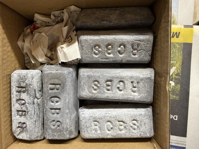 Bleibarren zur Gechossherstellung ca.7,2 kg – Bild 1