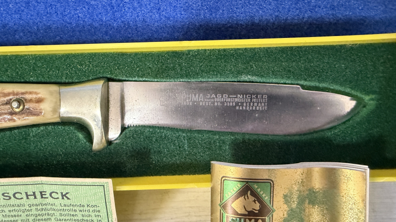 Puma Jagdnicker Mod. 3589 im Original Sammlerzustand – Bild 4