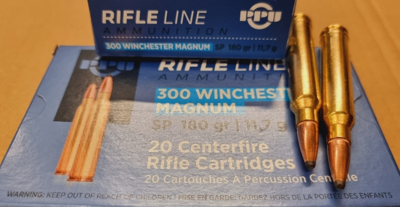 .300WinMag/180 grs. SP PPU A-124 # 100 stk. – Bild 1