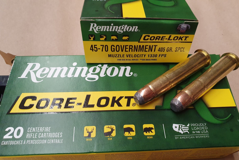 .45-70/405 grs. Remington SPCL Core-Lokt 20 stk. No. R4570G # – Bild 1
