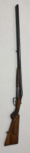 Geco Doppelflinte 16/70 – 2,9 kg, 74-cm-Läufe, Gravur & deutsche Backe – Bild 1
