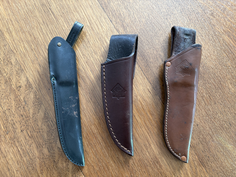 Konvolut 3 Original Messerscheiden PUMA – Bild 2