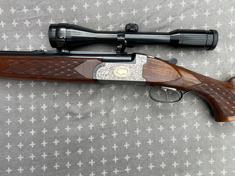 Bockbüchsflinte Antonio Zoli, 7x65R -12/70, Swarovski – Bild 3