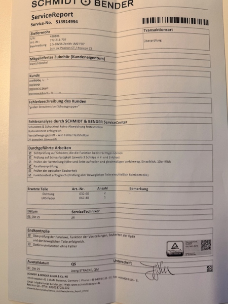 Schmidt & Bender 2,5 -10x56 Zenith LMZ FD7 – Bild 6