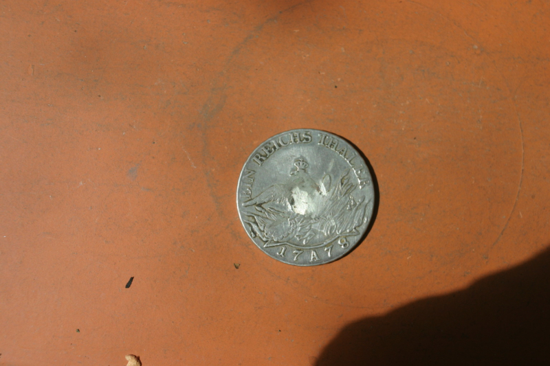 Silbermünze 1 Reichstaler Preussen v.1778 – Bild 2