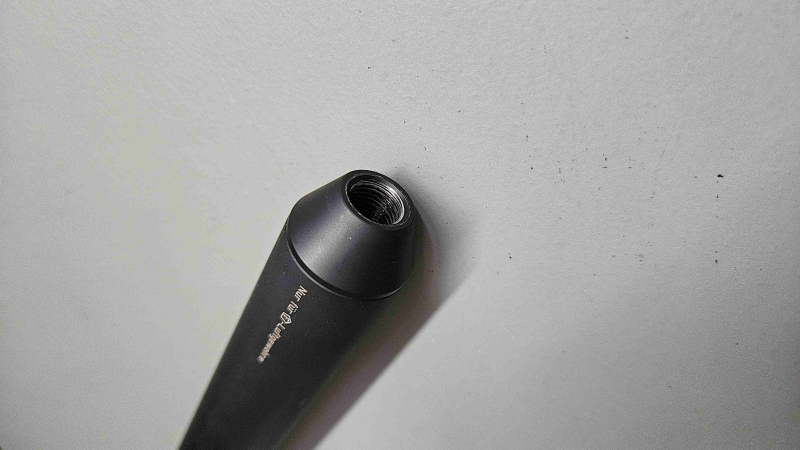 Schalldämpfer ½” UNF - 20mm - Weihrauch - „F“ Luftgewehr – Bild 3