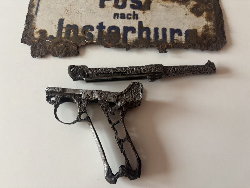 bodenfund P08, Metallplatte,Fernglas – Bild 2