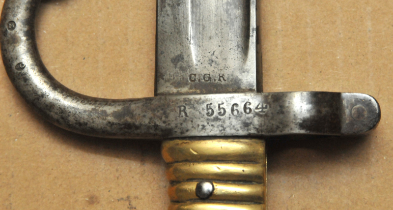 Französisches 1866 Bajonett Nr1 – Bild 3