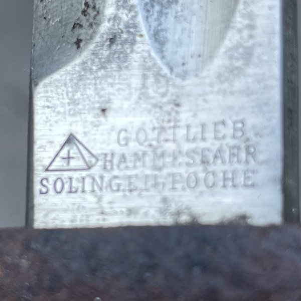 Seltenes S84/98 n.A. Bajonett 1916 – Doppelhersteller Bayard & Hammesfahr (Preußen W16) – Bild 2