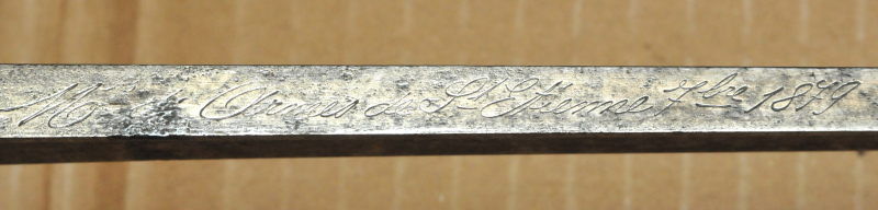 Französisches 1874 Bajonett Nr 1 – Bild 3
