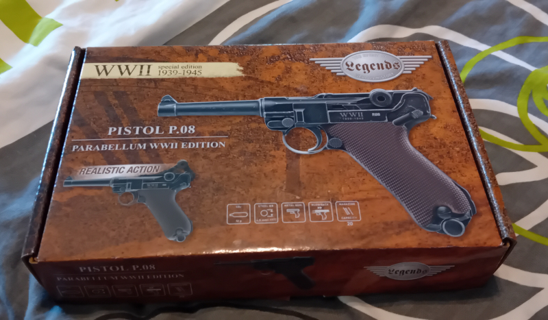 Umarex Legends Luger P08 WW2 Edition – Bild 2