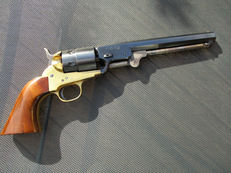 Western Navy Colt 1851 9 mm Knall mit Holster – Bild 2