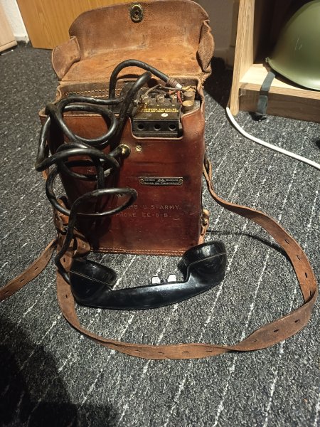 US Funkgerät 2. Weltkrieg EE-8-B – nuotrauka 1