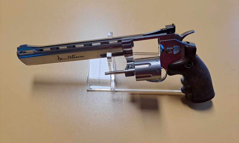 Revolver Dan Wesson 8 Zoll Co2 4,5mm Colt – Bild 4