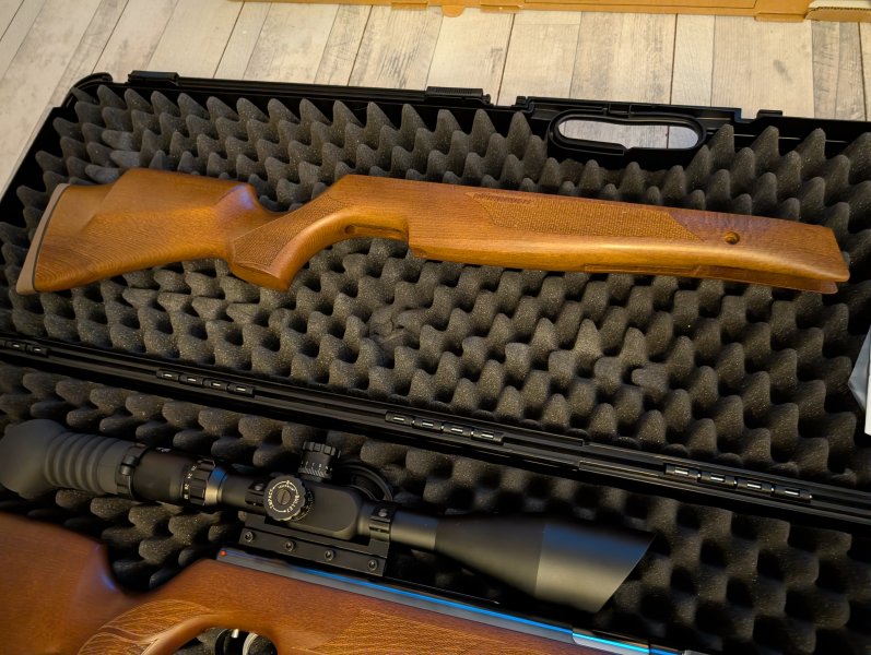 Weihrauch HW 77 4,5 mm mit erhöhter Schaftbacke Unterhebelspanner und einiges dazu – Bild 6