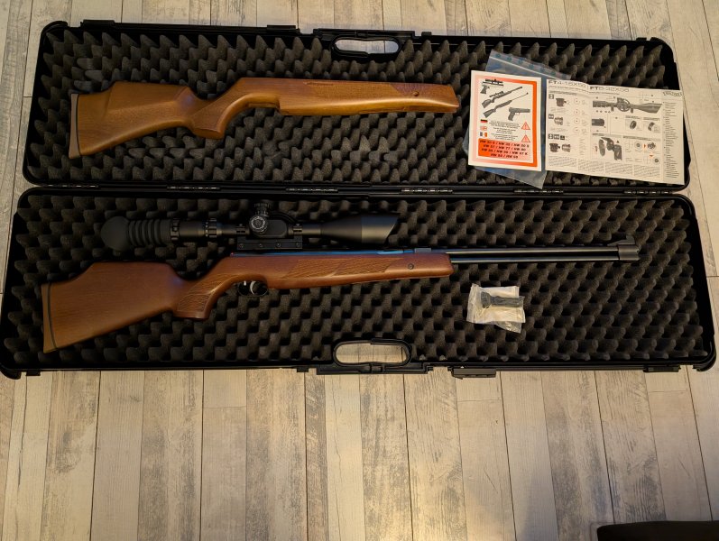Weihrauch HW 77 4,5 mm mit erhöhter Schaftbacke Unterhebelspanner und einiges dazu – Bild 1