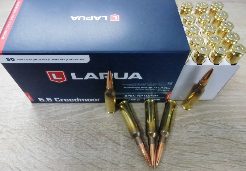 Munition LAPUA 6,5 Creedmoor Scenar 136gr – Bild 1