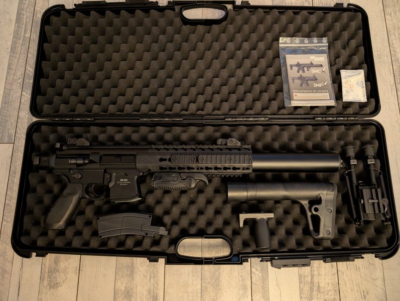 Sig Sauer MCX black 4,5 mm CO2 – Bild 4