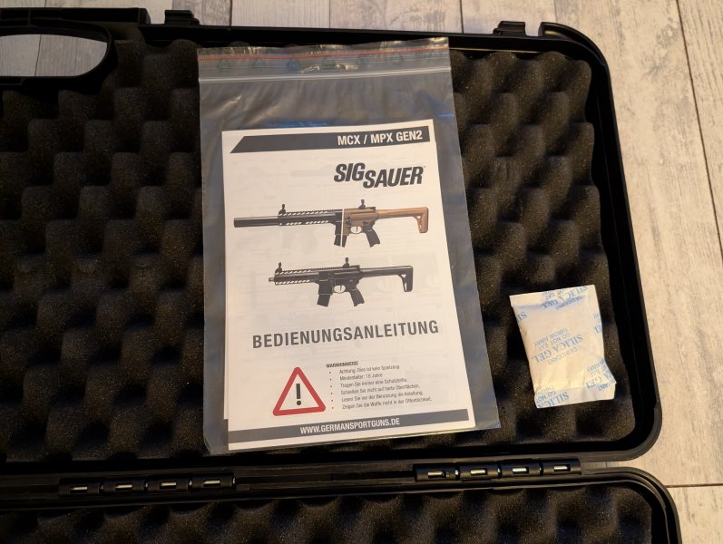 Sig Sauer MCX CO 2 Gewehr flat DARK earth 4,5 mm Diabolo – Bild 6