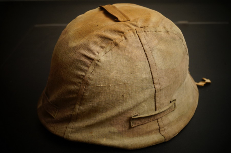 Südfront Spezialkräfte Stahlhelm Tarnbezug für M35/40 , Tele Mimeteco wk2, sitzt wie strumpf – Bild 1